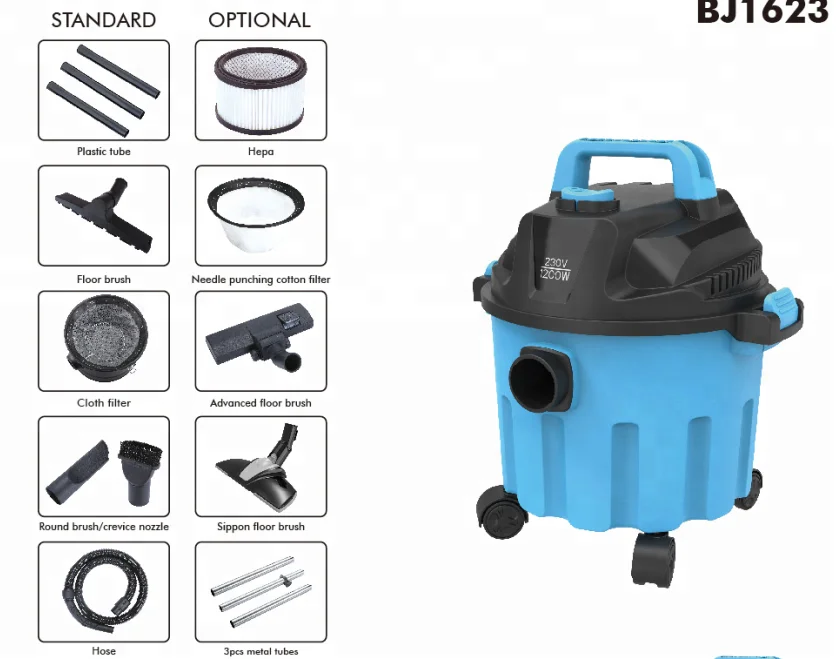 
CB Approval Popular Wet and Dry Vacuum Cleaner Wholesale with Filter 
