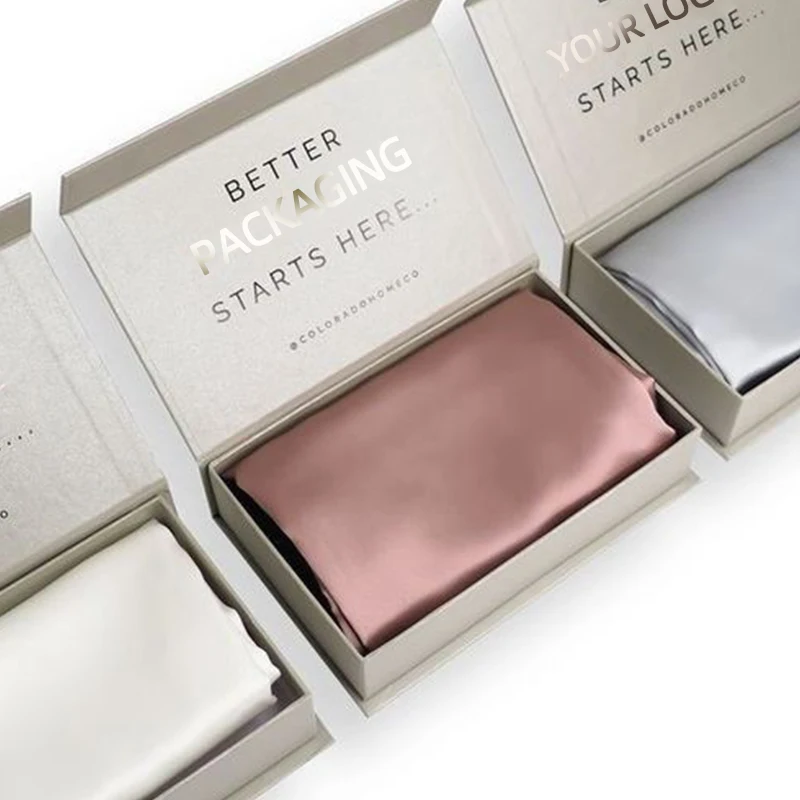 Luxury Rigid Boxes Magnet Close Custom Packaging Gift Box for Scarves Clothes Perfume Wigs