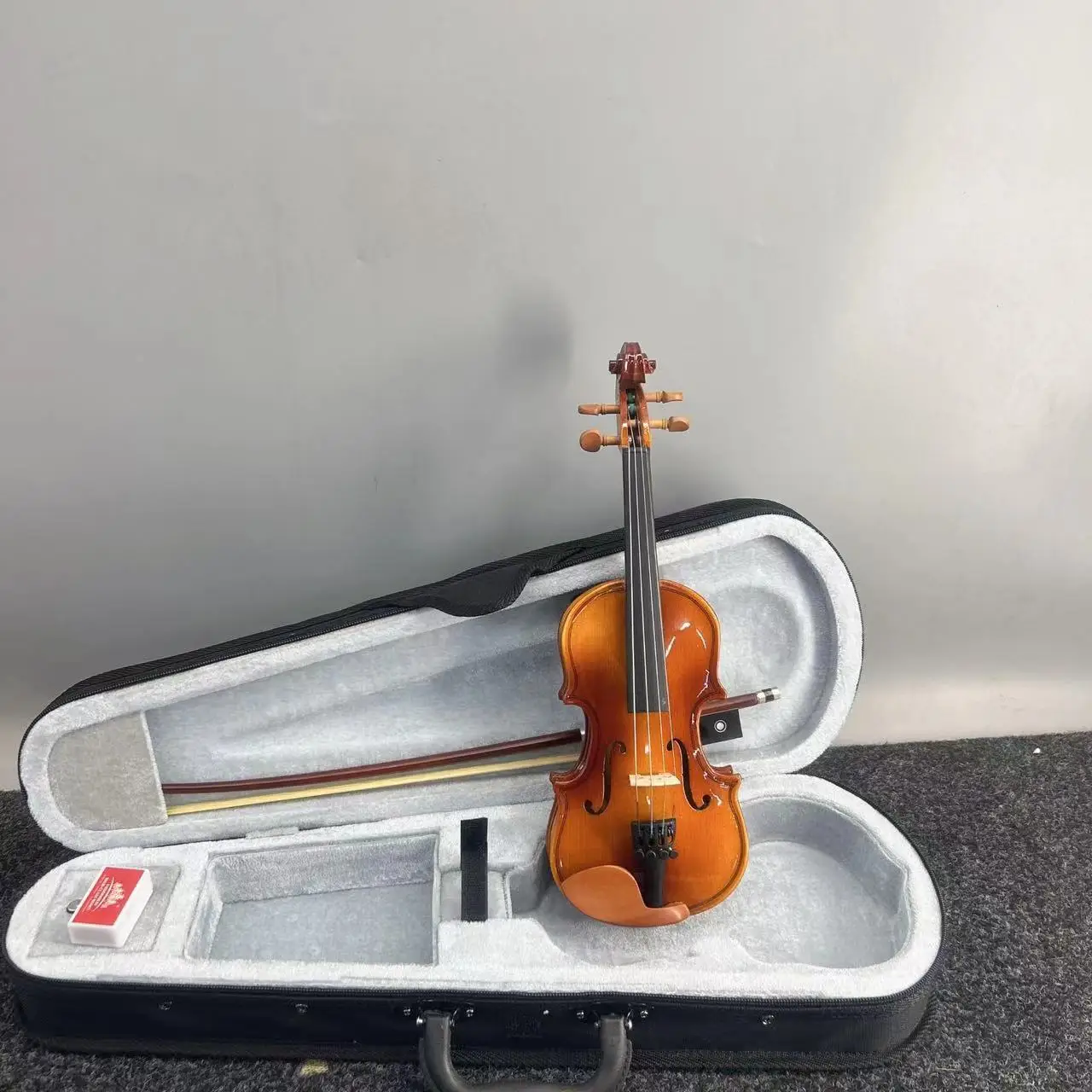 online shop factory gloss spruce student violin 4/4 wholesale