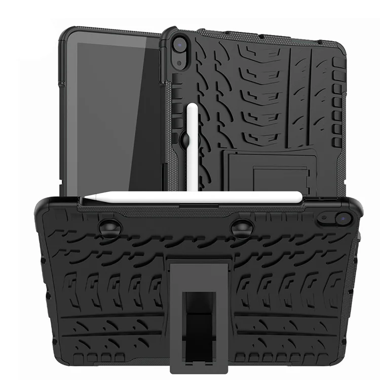 Dazzle Shockproof Foldable Kickstand Rubber TPU+PC Case for iPad Air 4 2020 10.9 inch Air 5 2021Tablet