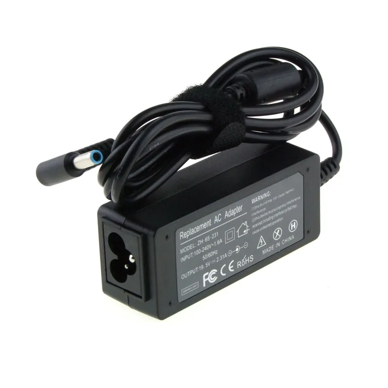DWO 19.5V 2.31A 45W AC Adapter Charger for HP Pavilion 11 13 15 Elitebook Folio 1040 g1 Stream 13 11 14 Touchsmart 11 13 15