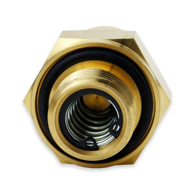 china made KZF Self-sealing Valve standard high pressure oxygen valve