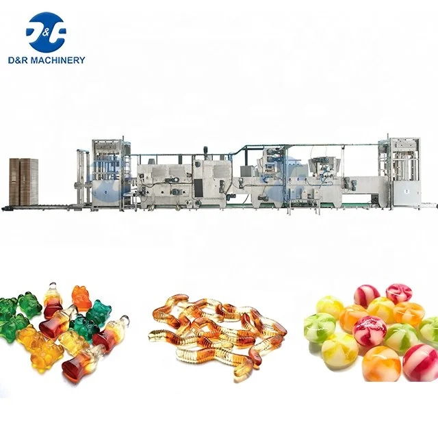Starch Mogul Plant with Wooden Tray for Gelatin Bear Gummy and Pectin Jelly Candy Making Machine