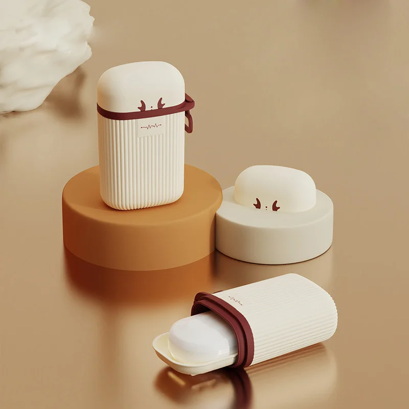 Taihe Portable Travel Soap Box Sealed with Cover out of Stock-for Storing Soap while Traveling Bath & Toilet Supply