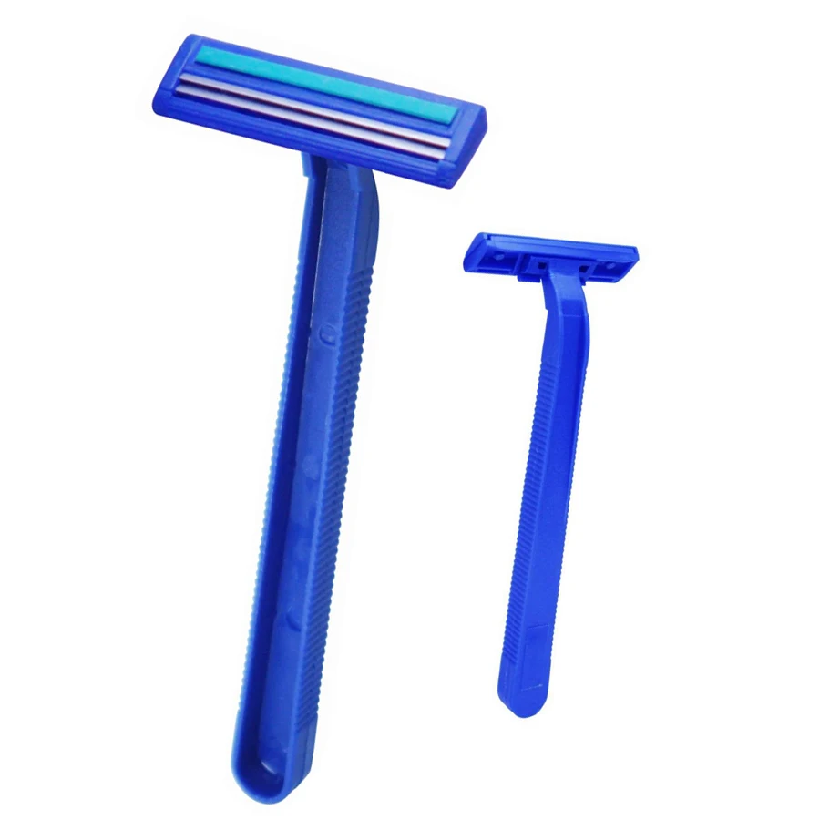 men plastic handle  double blade safety disposable shaving razor manufacturing machines