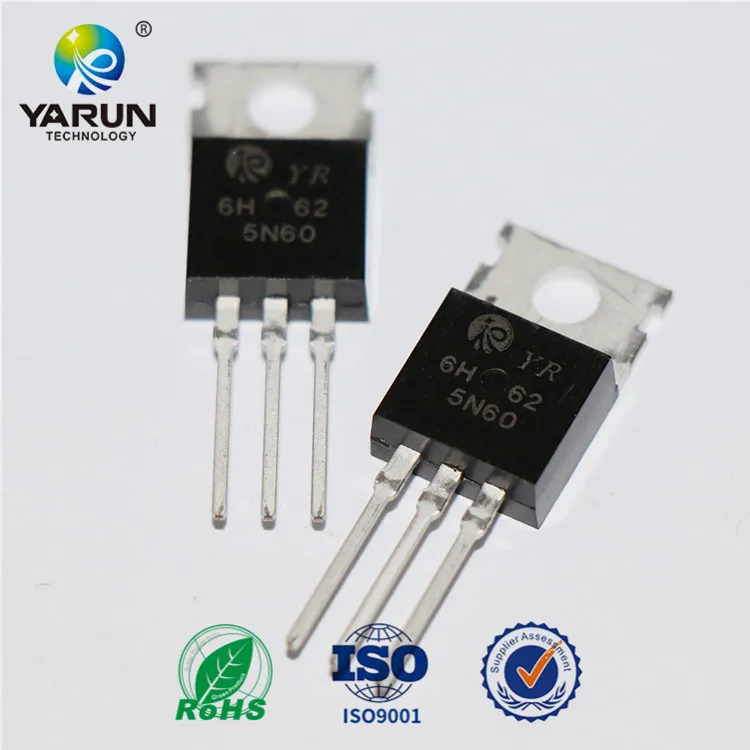 YAREN 5N60 4.5A 650 в до-220 н канал mosfet/mosfet 600