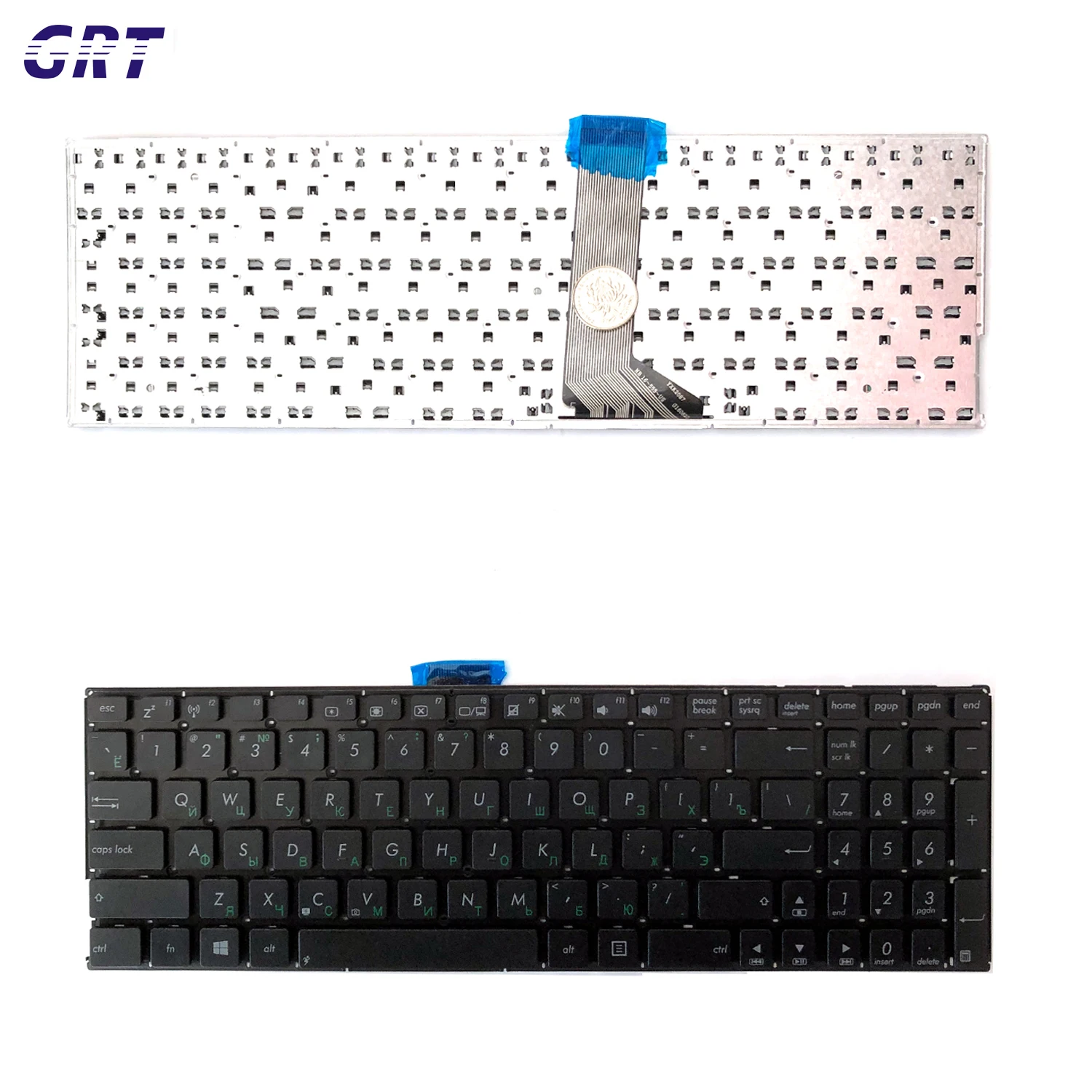 Русская раскладка клавиатуры для ноутбука ASUS F550 F550V X551 X552 X513C X552E X551C OEM Высокое качество
