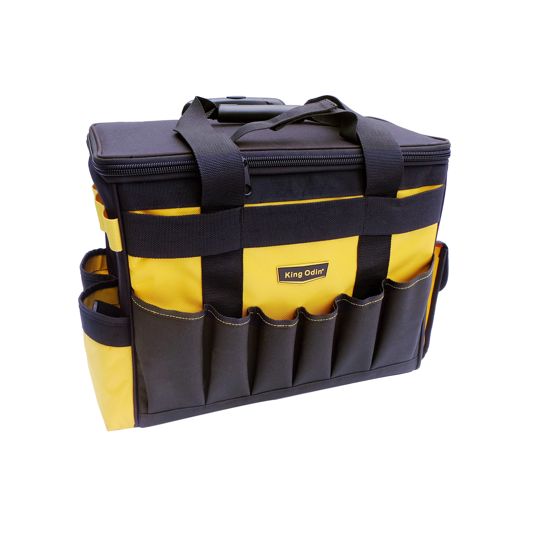 multifunctional, roller type, Pull rod tool kit,enlarged, thickened, wear-resistant  Heavy Duty Wheels Tool Bag Trolley
