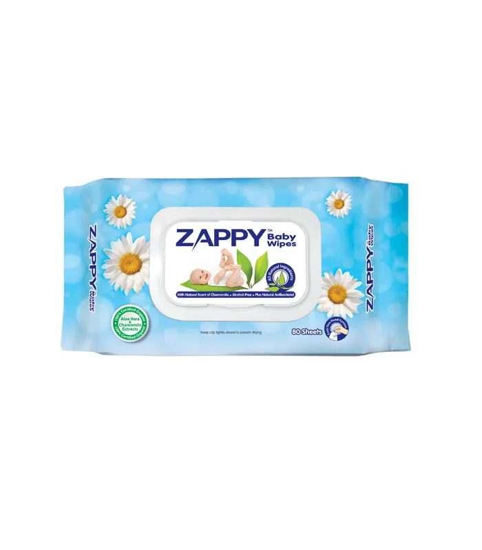 Super Moist EDI Pure Water 72ct Sensitive Skin Baby Wipes with Private Label
