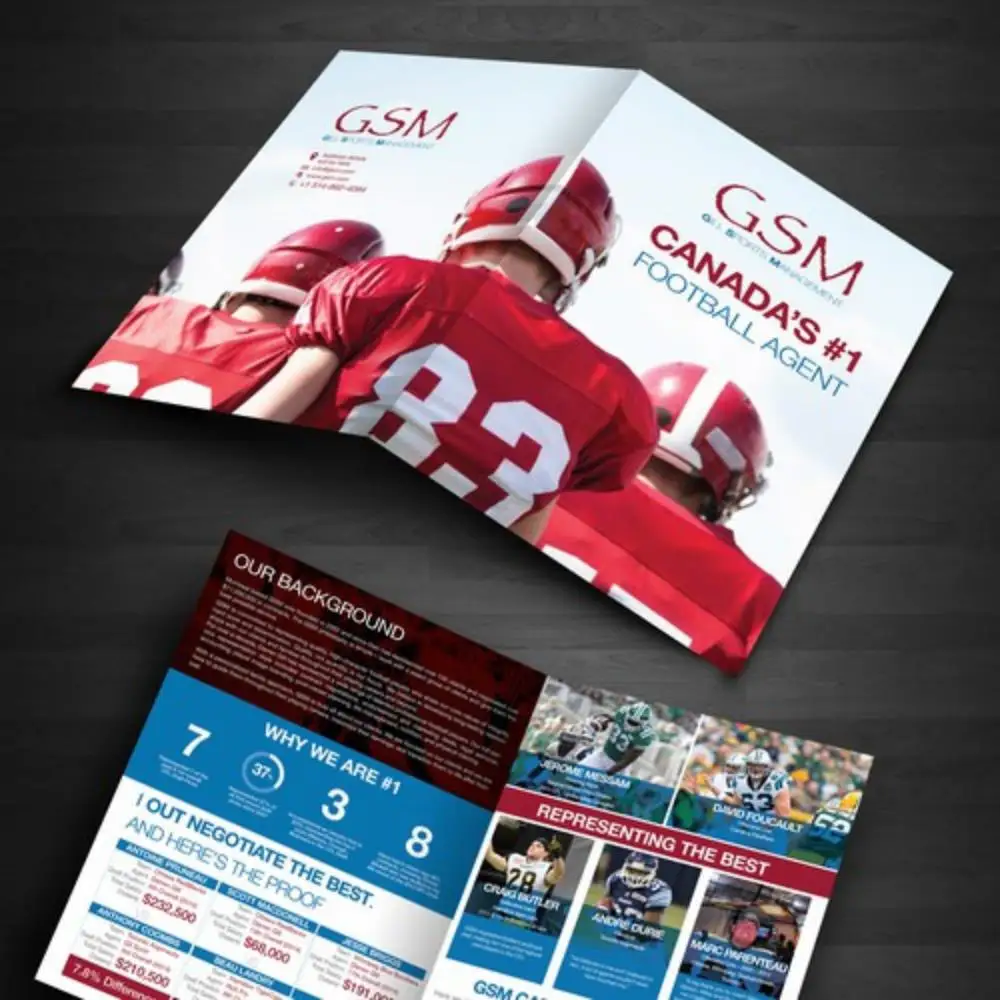 Folded Flyers Printing Top Quality Gloss Or Matte Finished Custom Instruction Folded Flyer Leaflet User Manual Catolog