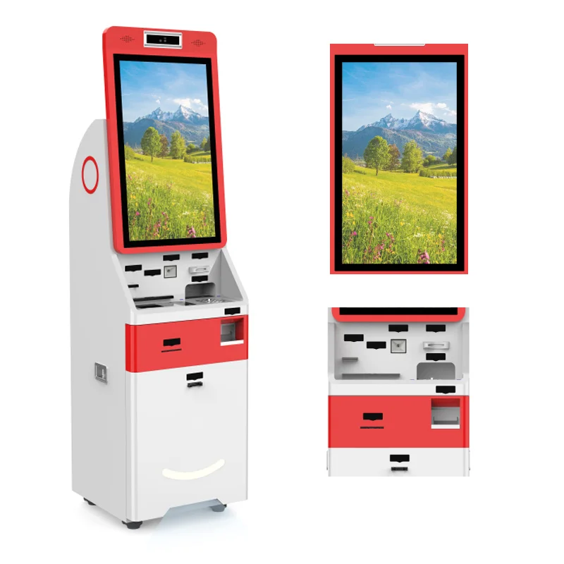 19-Inch Self-Service SIM Card Dispenser Telecom Mobile Payment Machine Service Kiosk