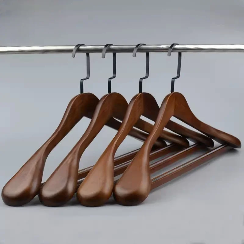 Fashion Classic Vintage Clothing Hangers Boutique Clothing Store Suit Hangers For Sale