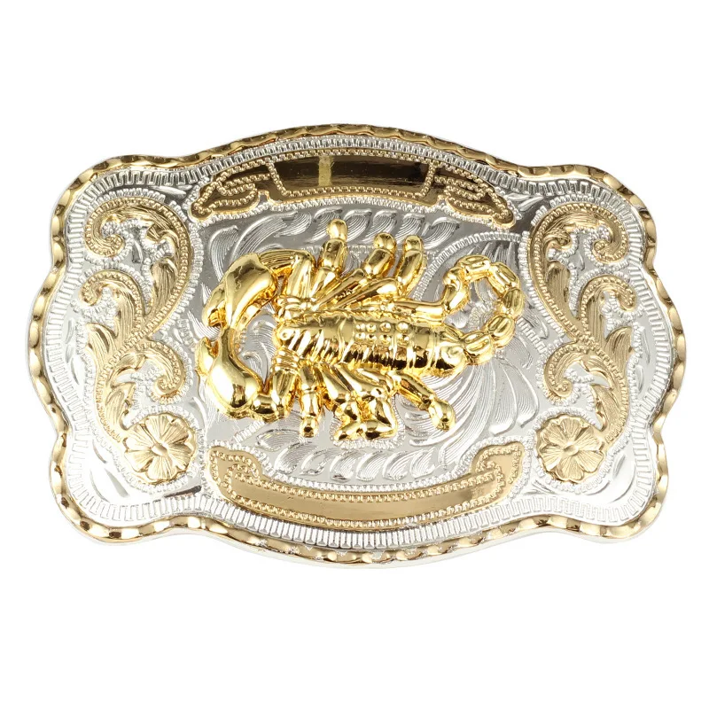 New arrival Metal Custom round Horse model Western Style Cowboy ride horse logo Rodeo GoldBelt Buckles
