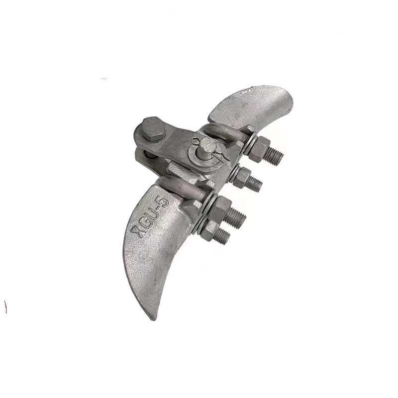 Pendant clamps XGU-1-2-3-4-5-6 Hot-dip galvanised overhead cable XT/XG/XTS/XGS Pendant connectors