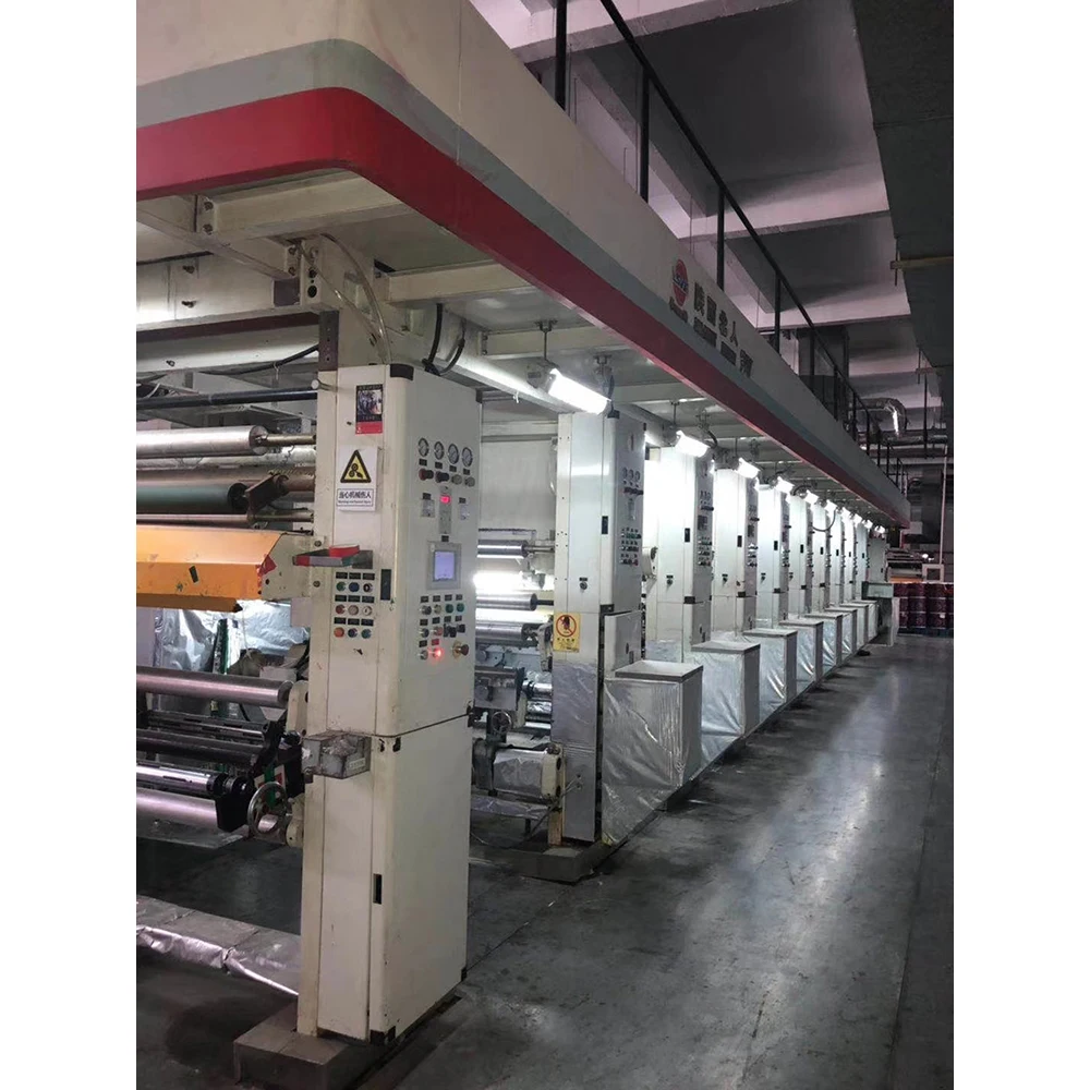 Недорогая Автоматическая ротогравировальная печатная машина Beiren с 9 цветами