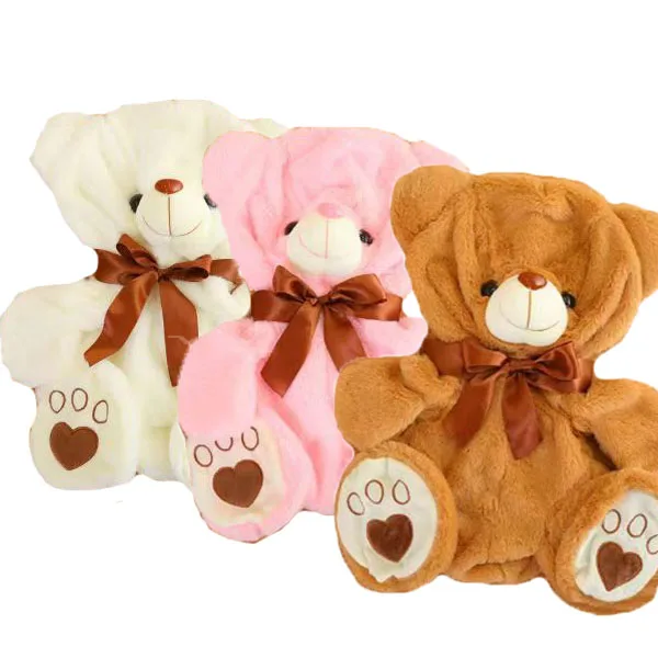 Wholesale Custom Stuffed Animal Toy Giant Soft Toys Teddy Bear Skin Unstuffed Plush Animal Skins peluches gigantes