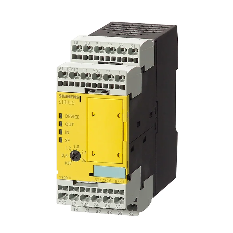 100% Original Industrial Control PLC Sirius Safety Relay With Relay Enable Circuits  24 V DC 3TK2827-2BB40