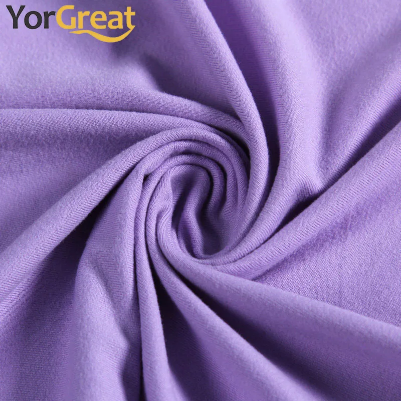FREE SAMPLE Hot sale factory direct price super soft milk silk brushing fabrics fabric single jersey yummy fabrics