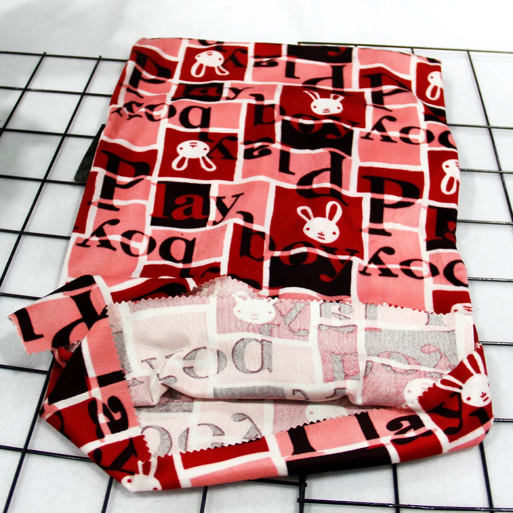 Customized color animal flower pattern polyester plush fabric for pillows, blankets, toys, bathrobe fabrics