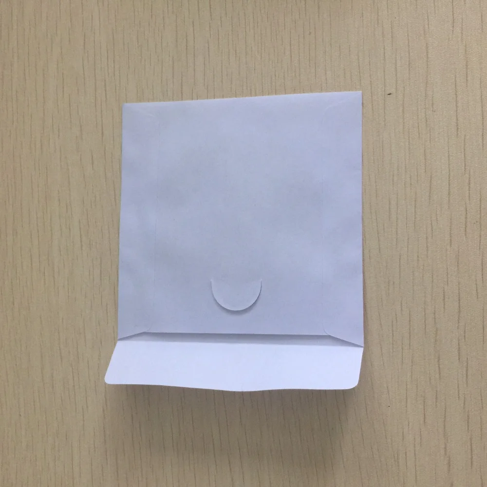 Hot selling Cheap CD DVD white paper sleeve envelop bag CD case