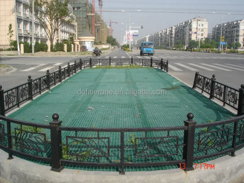 fiberglass grating frp grating grp grating pultrusion 25-30-38-50mm T I-bar