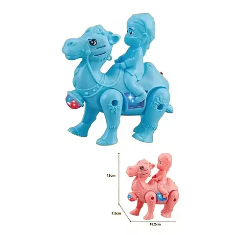 Children Puzzle Education Funny Play Toys B/O Electric Camel Animal Toys Vehicle Car Toys With Light For Kids