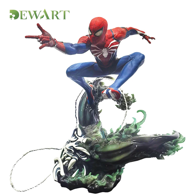 Custom movie cartoon character resin figurines toy model M@rvel super hero collectible sculpture Venom action figure doll