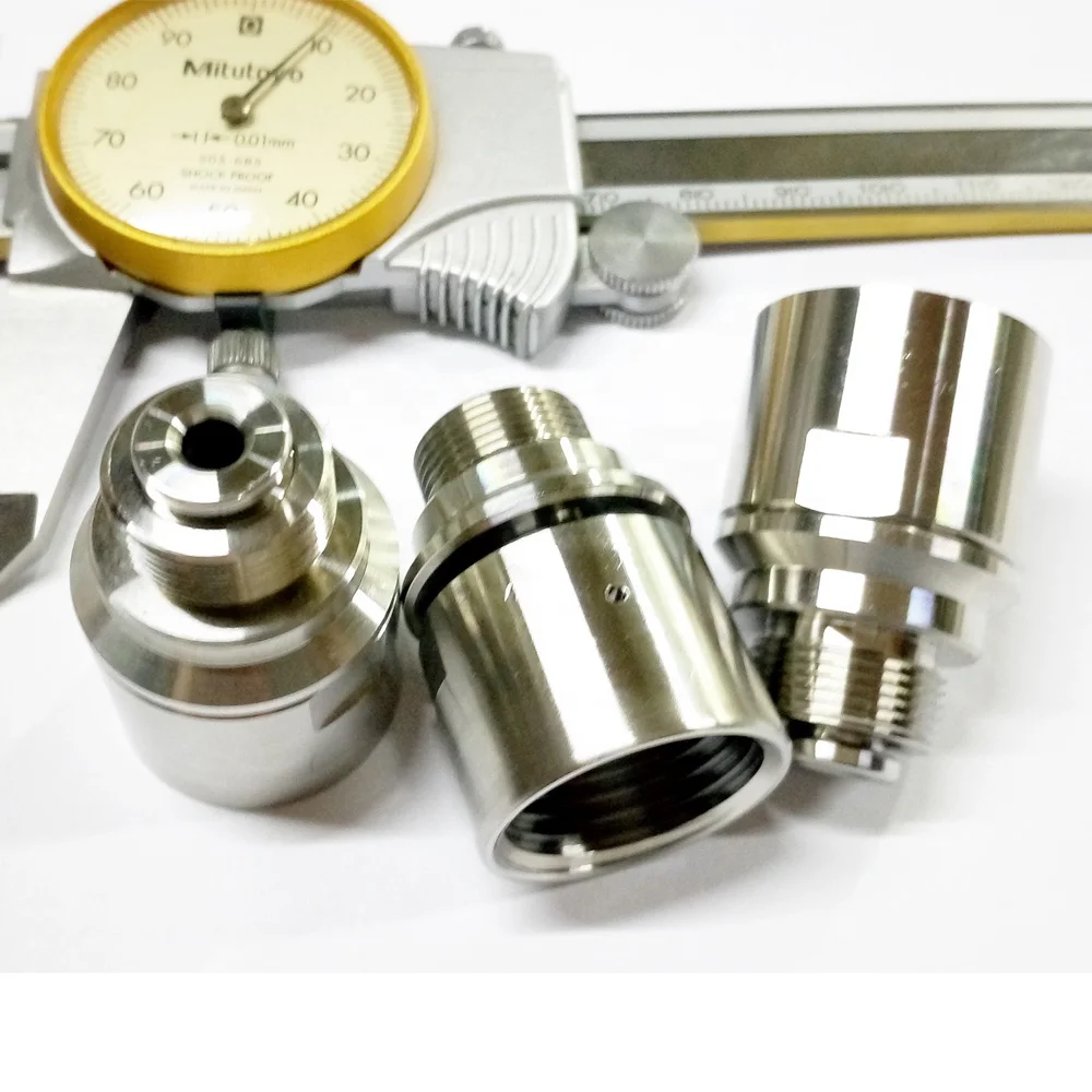 По индивидуальному заказу CNC подвергая механической обработке металла мини-Углеродистые стальные 2-дюймового медного шарового клапана