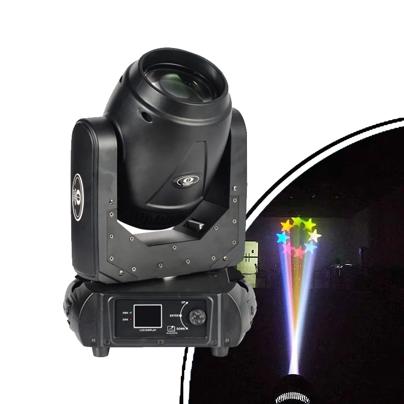 
LED Light Source and CE Approved 100W Moving Head Beam Stage Show Lighting with Glass Gobos 