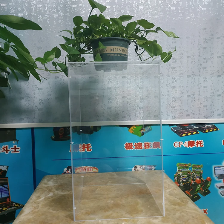 Square Wedding Backdrop Display Acrylic Pillar Pedestal Decorative Columns for Wedding Supplier