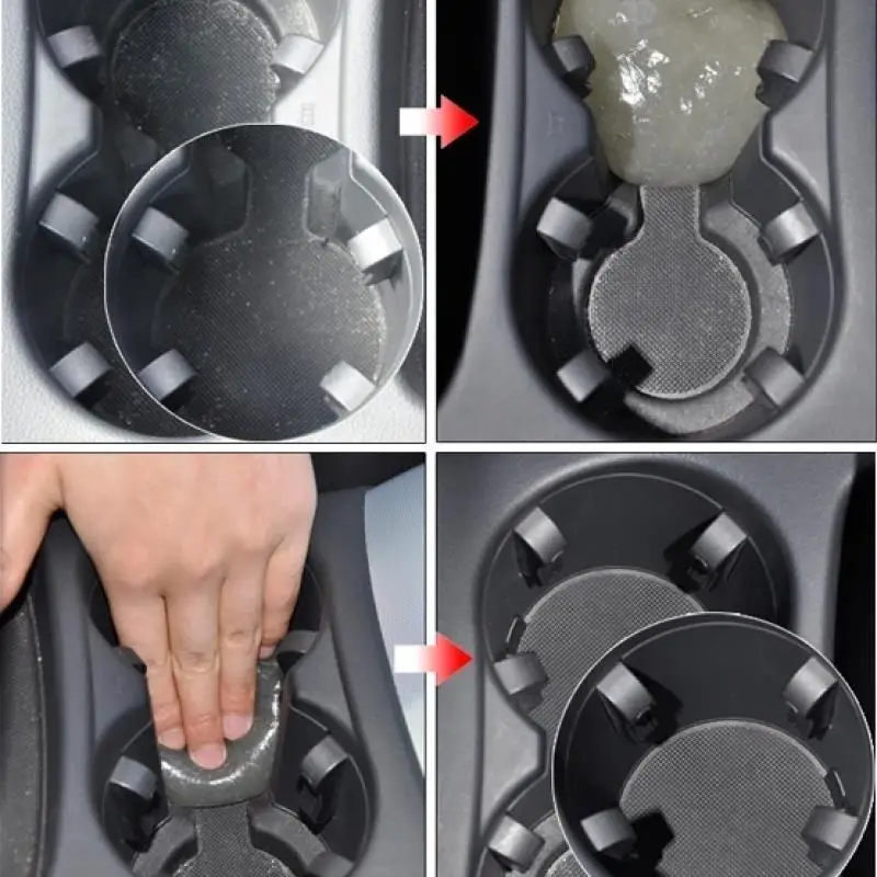 Magic Clning Tool Car Clner Glue Panel Air Vent Outlet Dashboard Laptop Home  Mud Remover Car Gap Dust Dirt Clner Soft Gel