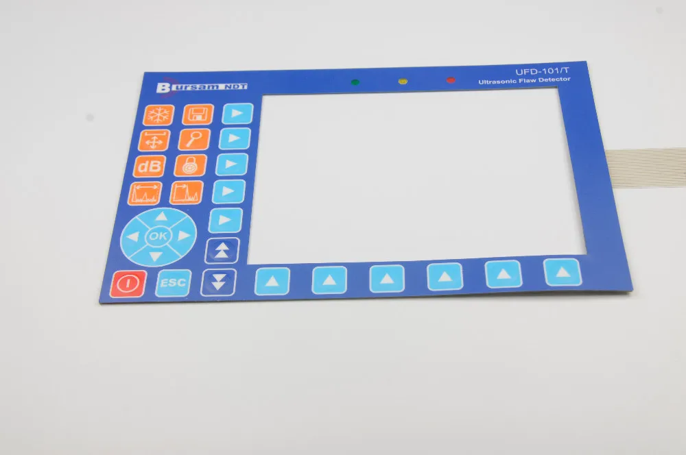 multi color custom membrane switch prototype membrane keyboard