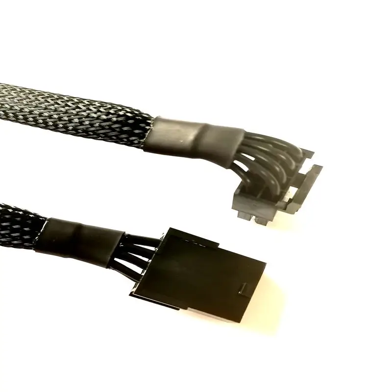 Low Profile 90 Degree 8pin Female to 8-pin male PCI-E GPU Power extension Cable