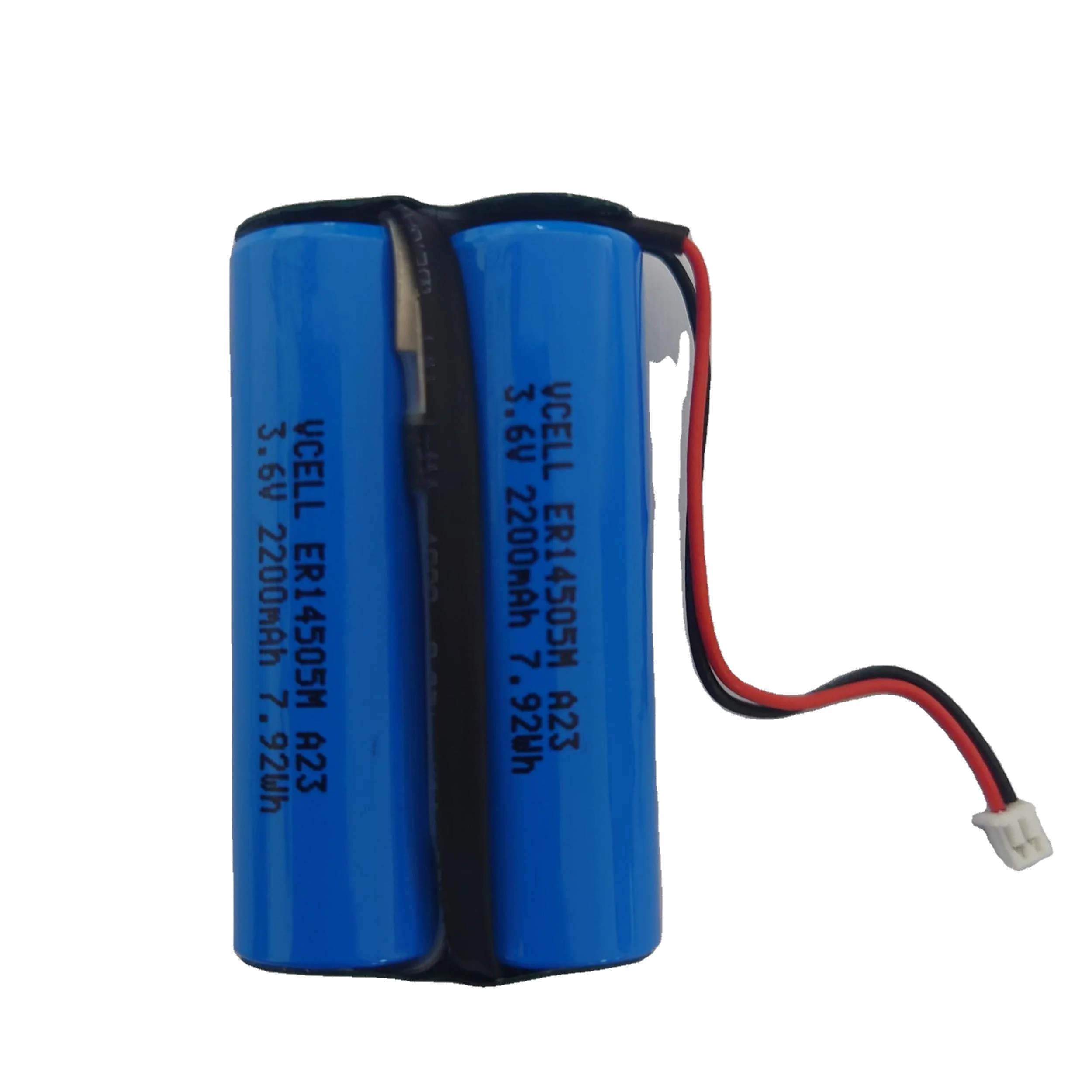 Li-SCOL2 ER14505M 7.2V 2200mAh high capacity primary lithium battery for Gas meter/water meter/monitor devices
