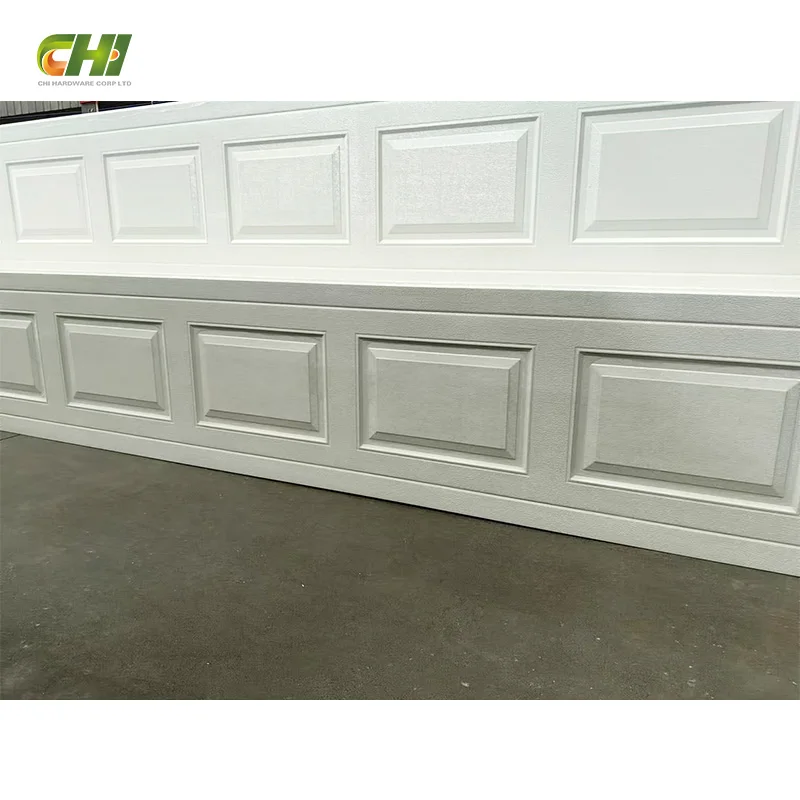 CHI 9x8 8x7 16x8 9x7 White Automatic Insulated Panel Sectional Garage Door USA For Garage Door