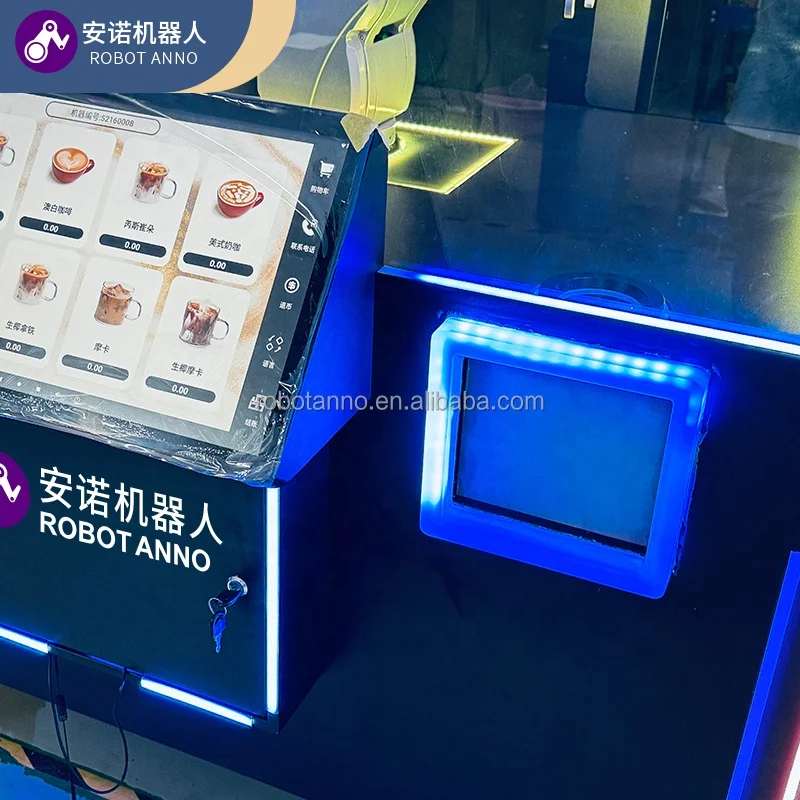 Commercial Well Designed Robotics Arm Vending Machine Smart Commercial Unmanned Coffee Milk Tea Robot
