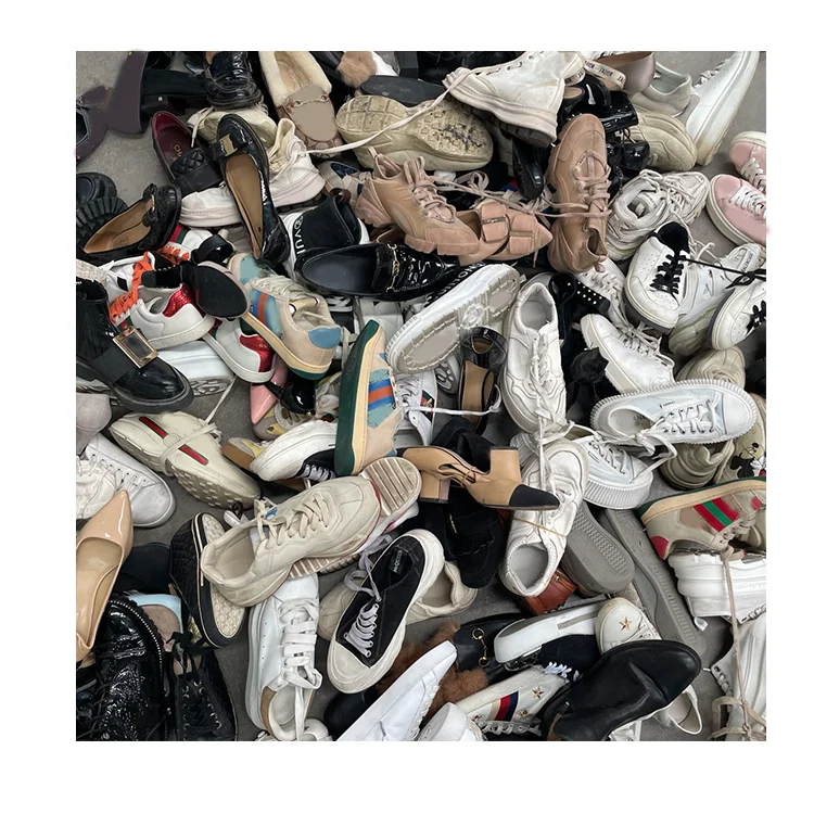 Designer bales shoes used sneakers supplier preloved ladies luxury sandals thrift ukay women italy branded high-heels