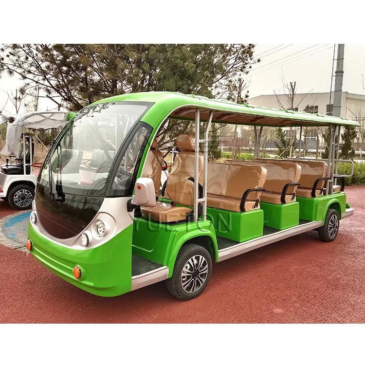 
 14-местный челнок туристический автобус Электрический экскурсионный электромобиль с высоким качеством  