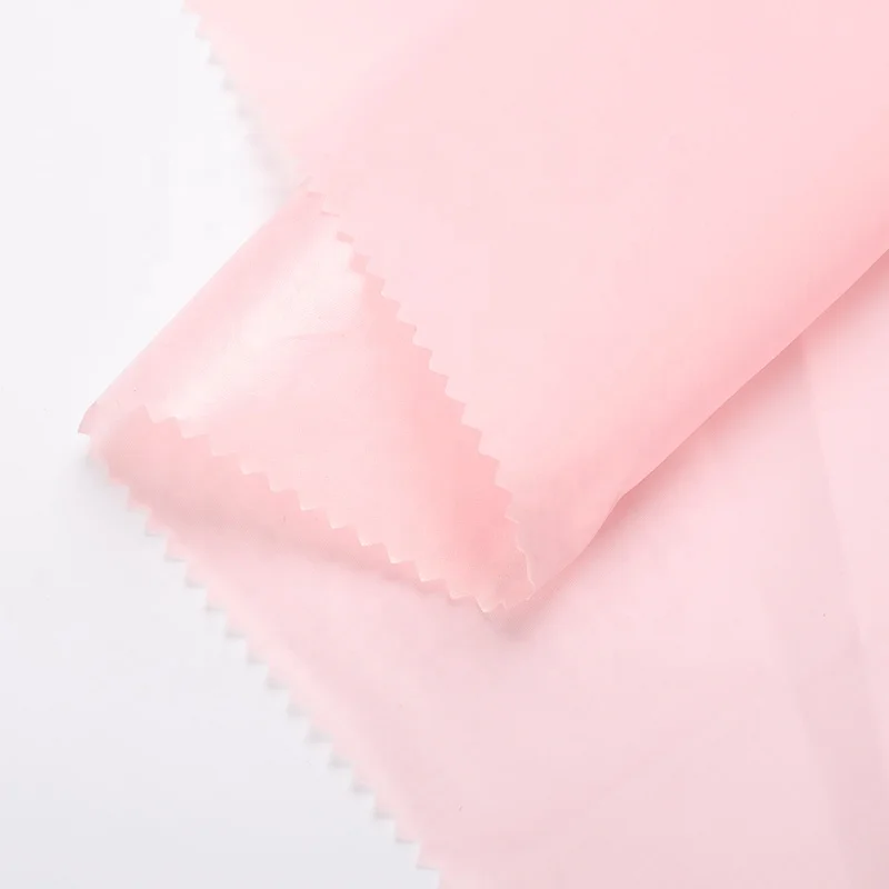 
WEITAI 20D*20D 0.25 Double Line Ripstop 100% Nylon Fabric For Anti-sunburn Outdoor clothing 