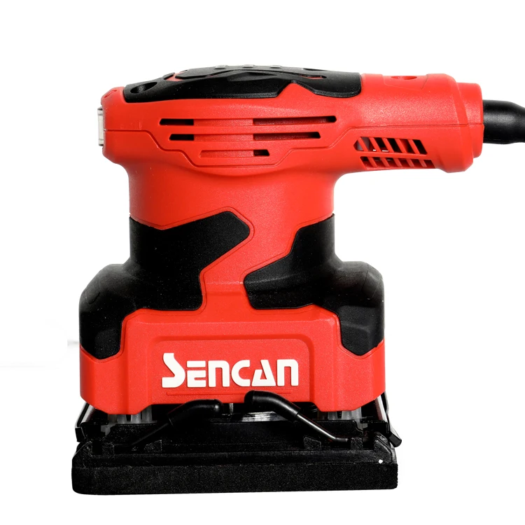 Sencan Factory Best Price Hand-held 110mm Electric Power Corded Random Orbital Palm Wood Sander Adjustable Speed OEM