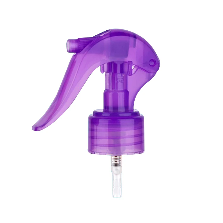 Top sale plastic small garden cleaning trigger sprayer colorful mini trigger sprayer for plastic bottle