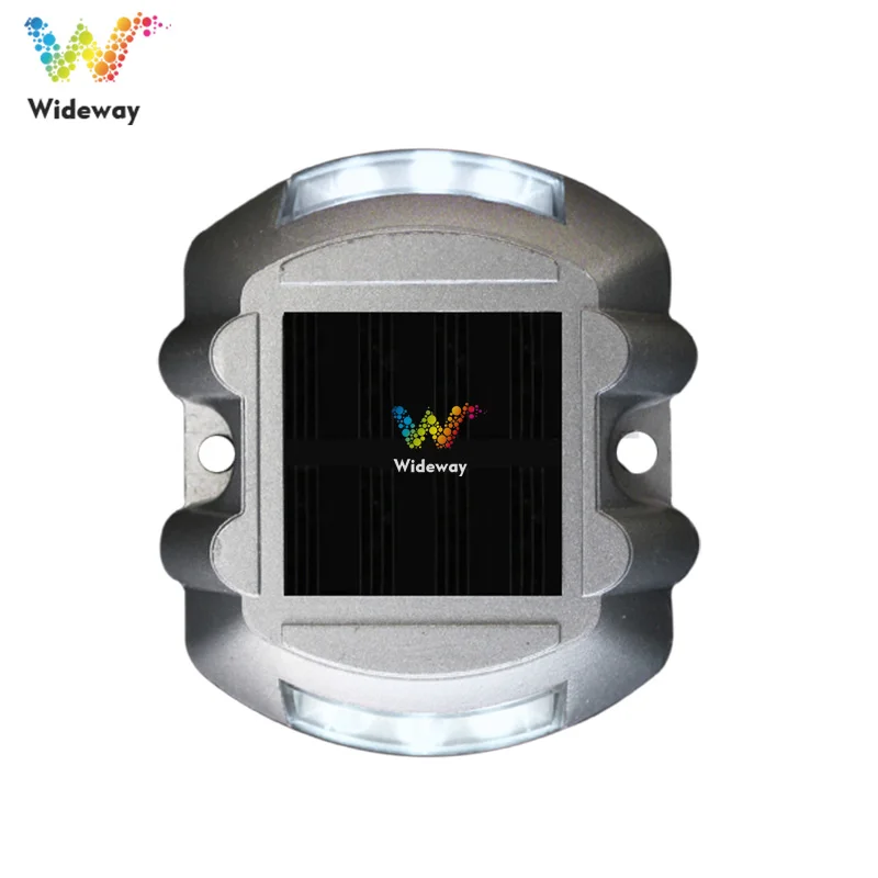 CE approved White LED landscape light aluminum solar road stud