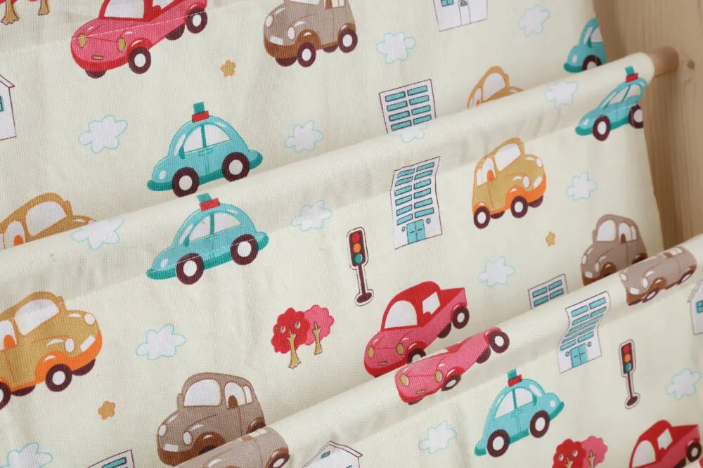 Portable Book Storage Shelf Bookcase,Modern bookcase Cabinet Style Mini Waterproof Fabric Kids Book Shelf