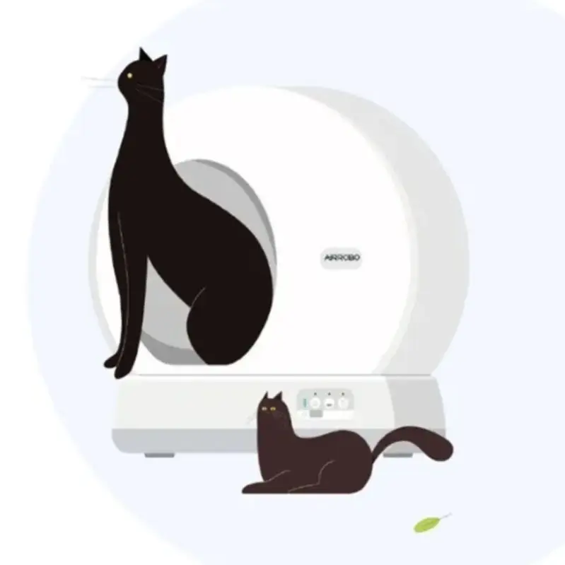 cat accessories self-cleaning cat toilet smart litter box monitor automatic litter cat litter box