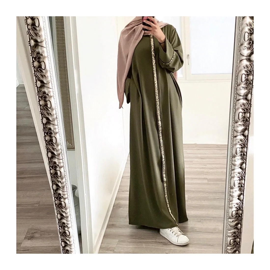 Factory outlet Manufacturer Well f Made high quality dubai turkey middle east islamic clothing nida fabric muslim dress abaya