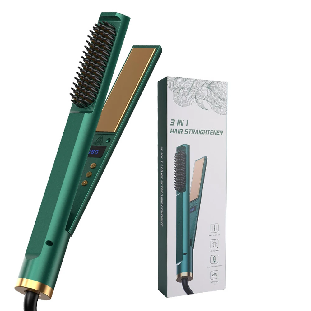 Wide Plate 230c Degrees Keratin Treatment Fast Heat Nano Professional Hair Straightener