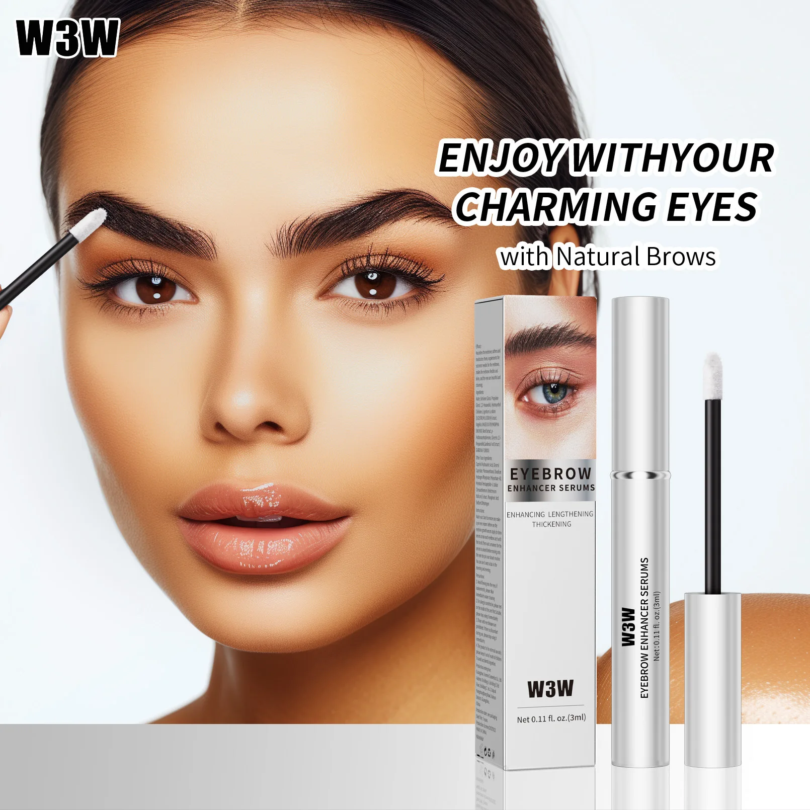 Explosive Eyebrow Enhancer Make your eyebrows dark and thick Easily create wild-looking eyebrows