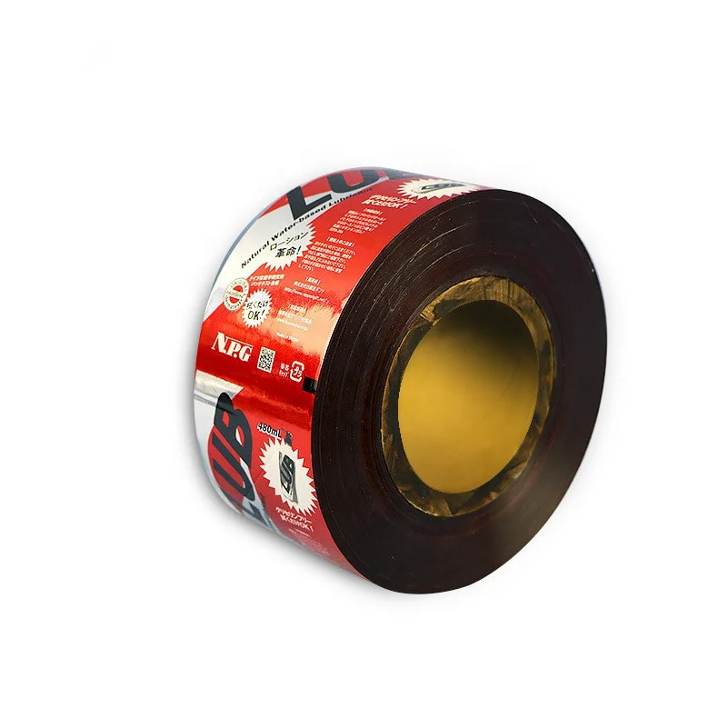 Sealing Packaging Food Grade Plastic Rolls Transparent Stock Snack Packing Pouch Sachet Bag Film Roll