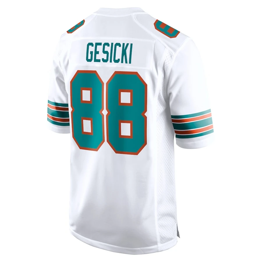 Custom Miami City Team Club Uniform Stitched American Football Jersey Dolphin Aqua Game 1 Tagovailoa 13 Marino 17 Waddl e