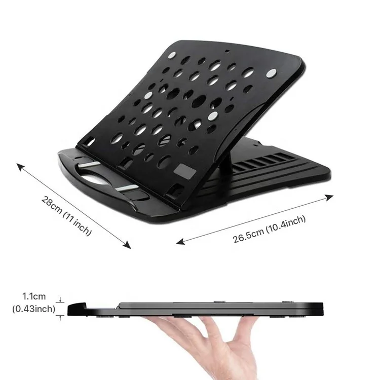 Havit ST7300 Laptop Stand Adjustable Laptop Riser Ergonomic Computer Stand for Desk Plastic IPad Holder Compatible for MacBook P